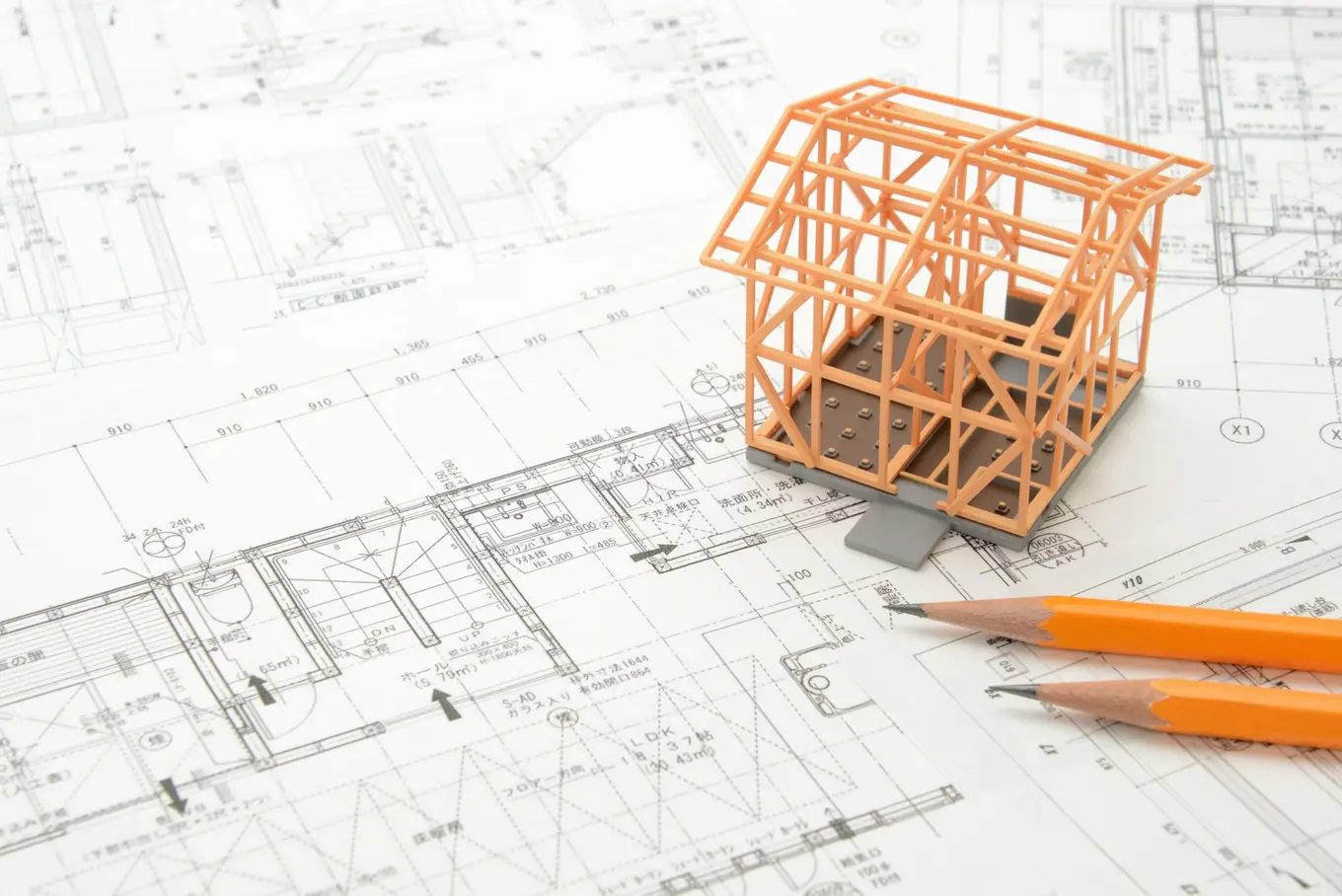 projekt domu szkieletowego